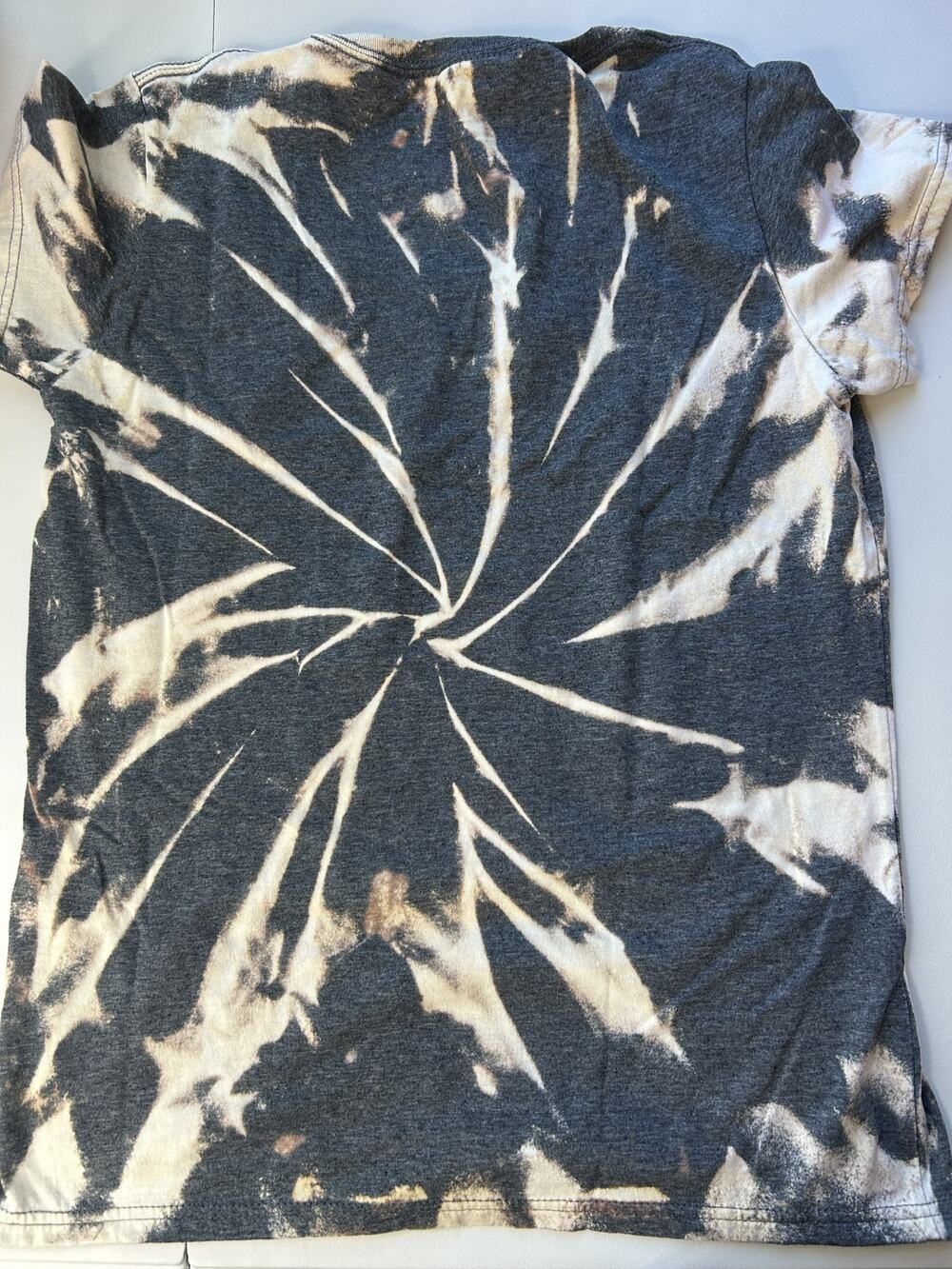 Lot of 10 Gildan M Pre-Bleached Tie Dye T-Shirts Sublimation DTF HTV Blanks